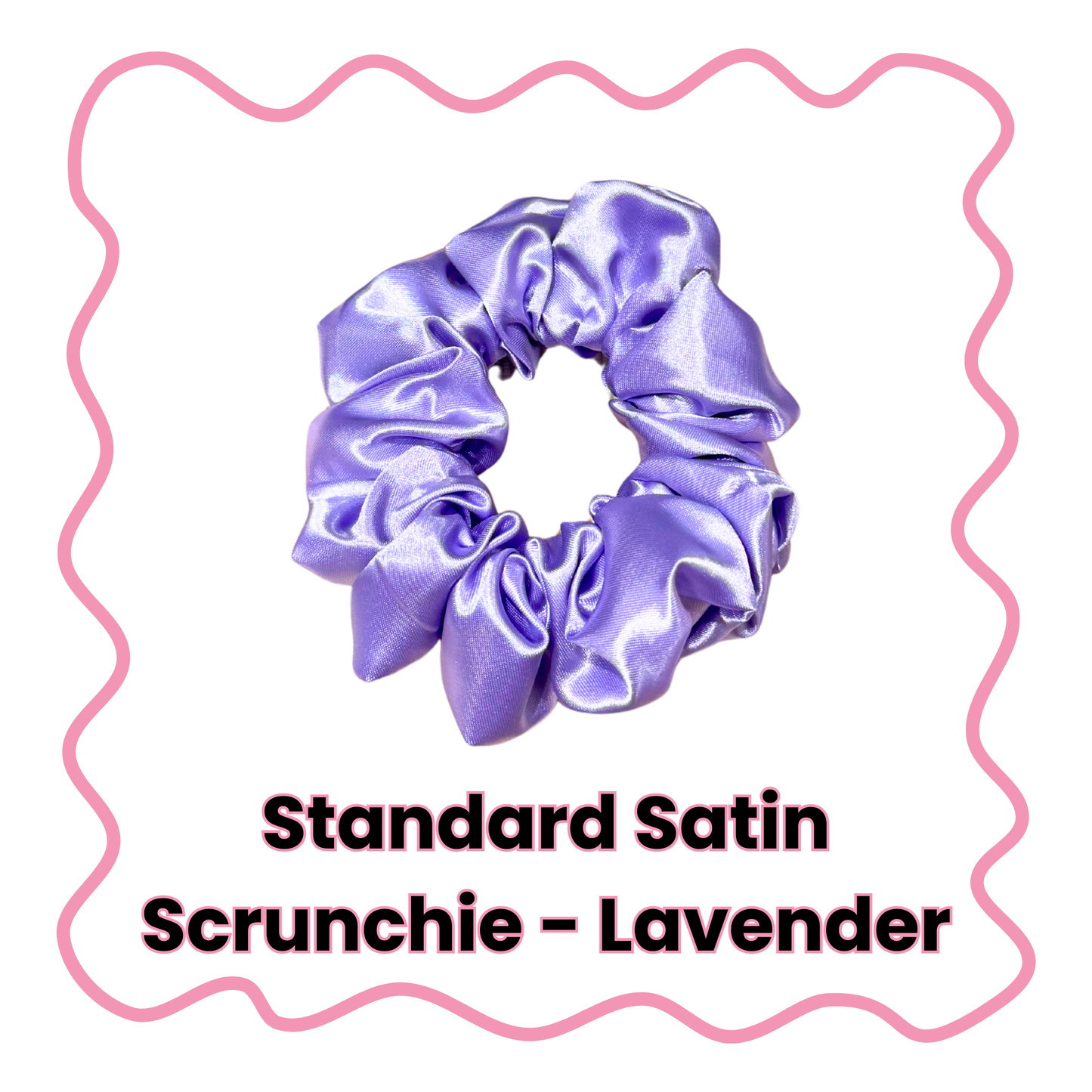 Satin Scrunchies - Standard or XL