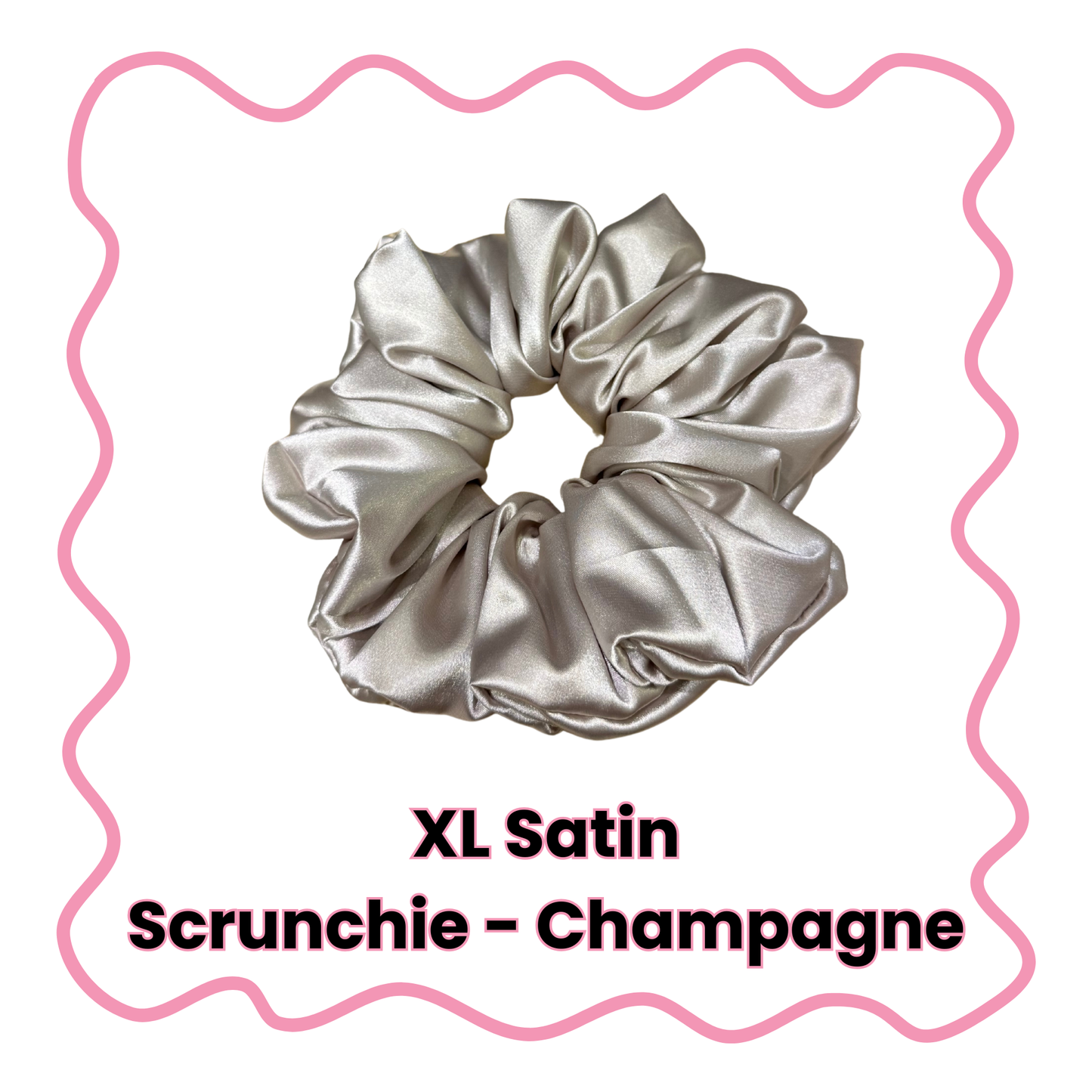 Satin Scrunchies - Standard or XL