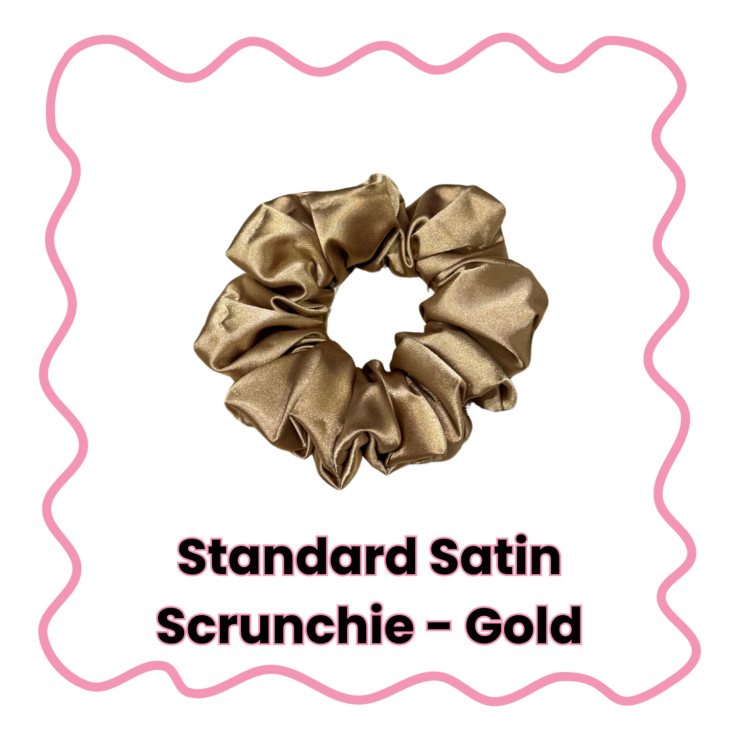 Satin Scrunchies - Standard or XL