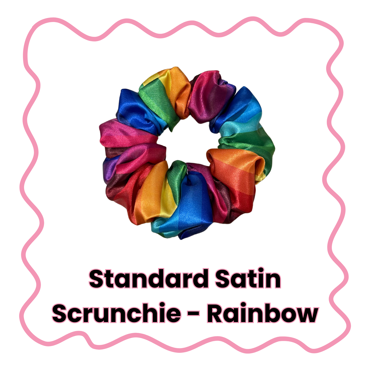 Satin Scrunchies - Standard or XL