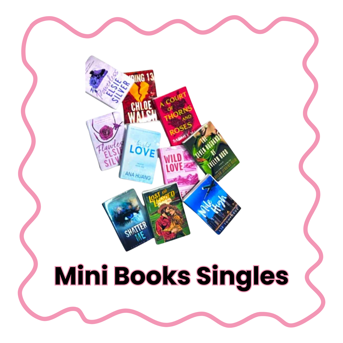 Mini Books Single Customs
