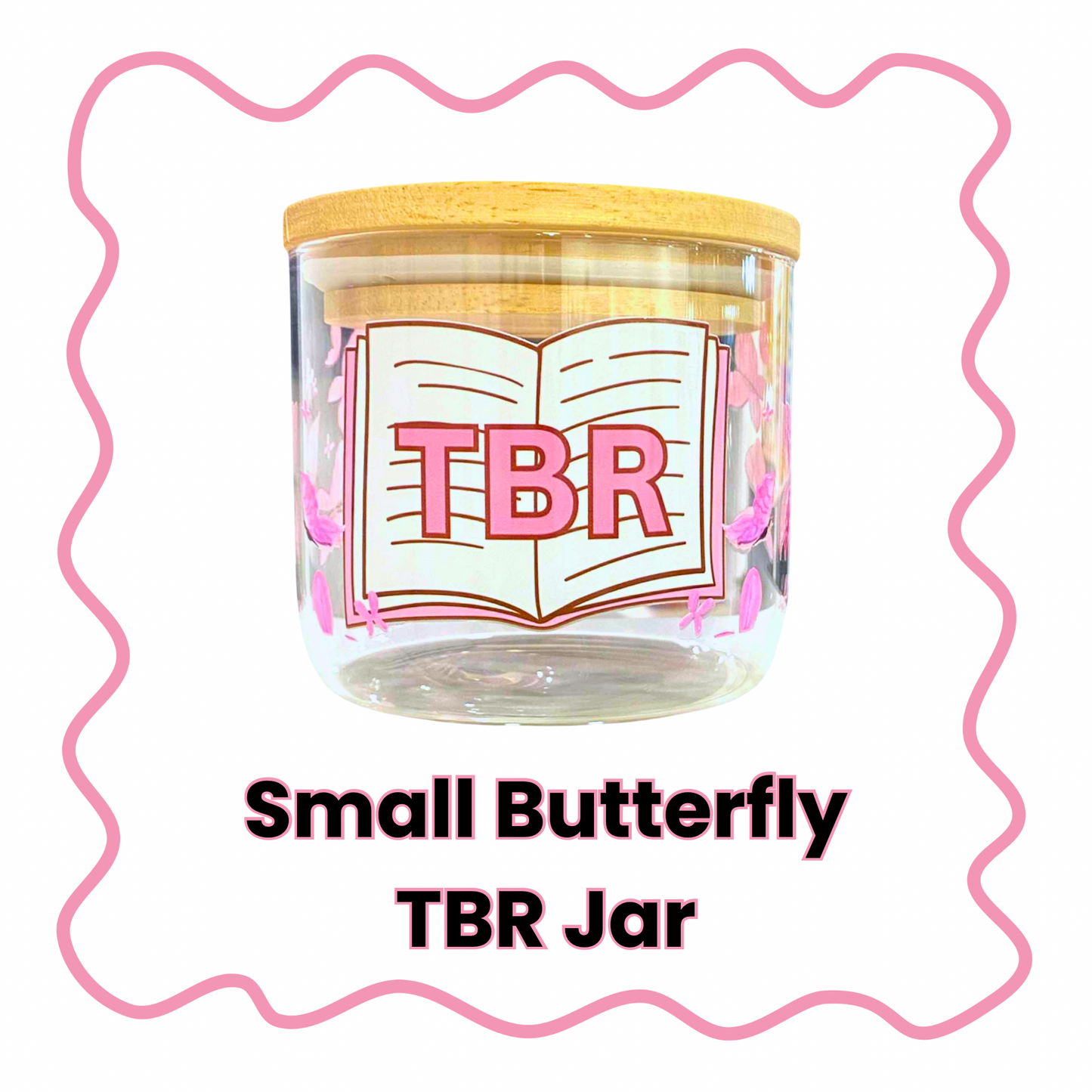 Butterfly TBR Jar
