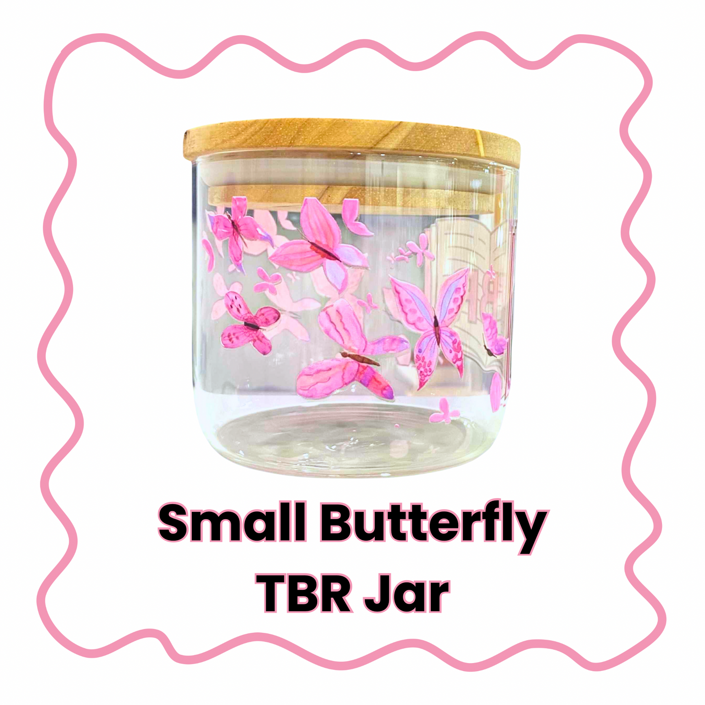 Butterfly TBR Jar