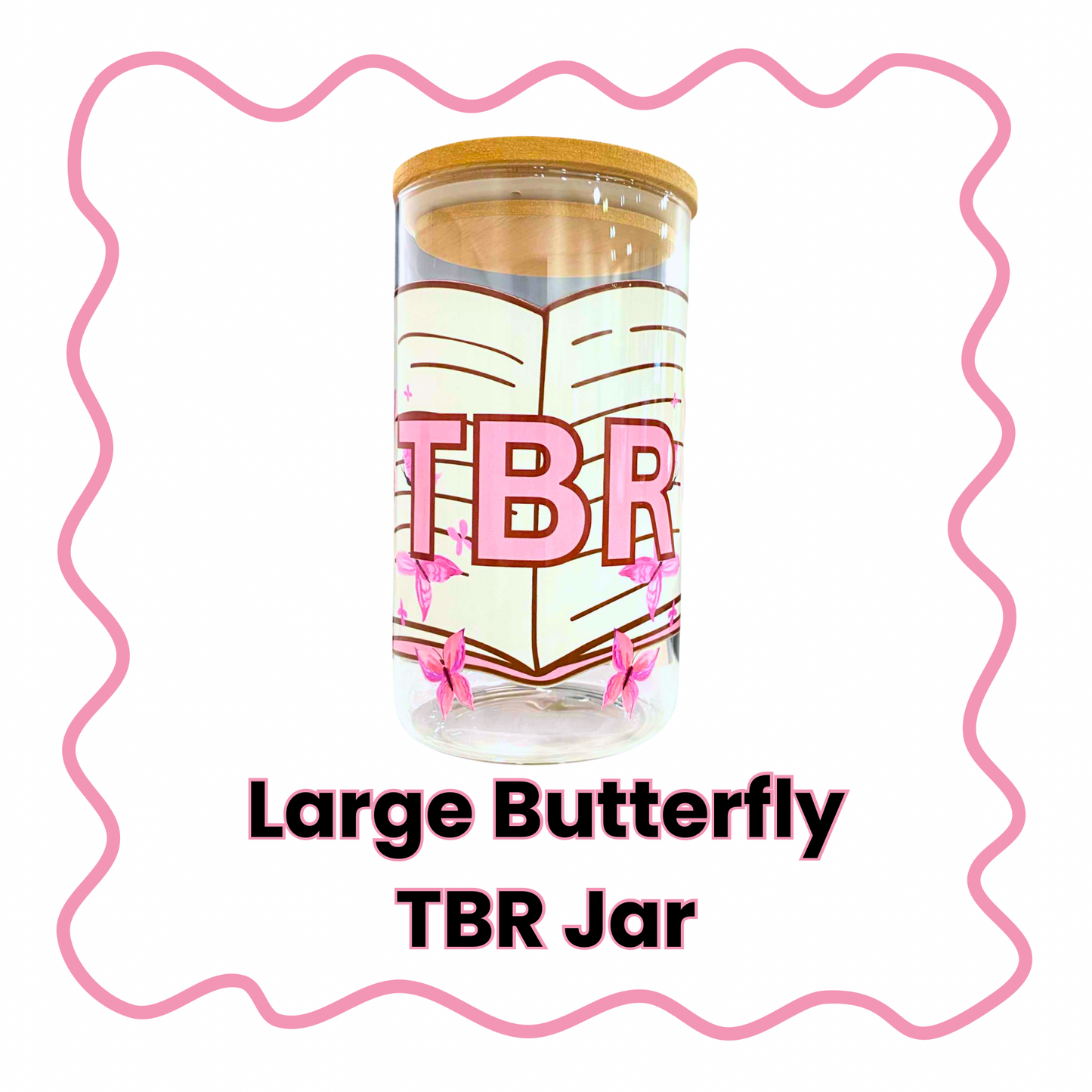 Butterfly TBR Jar