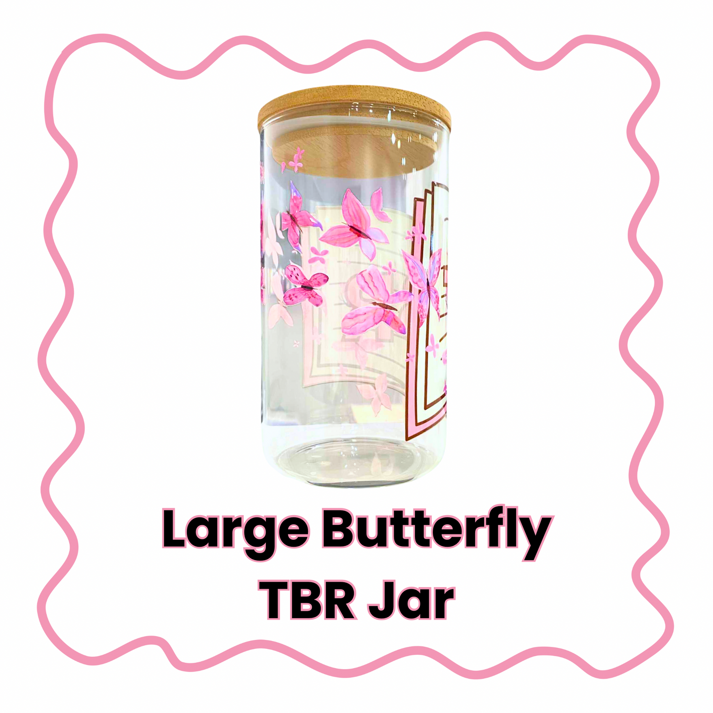 Butterfly TBR Jar