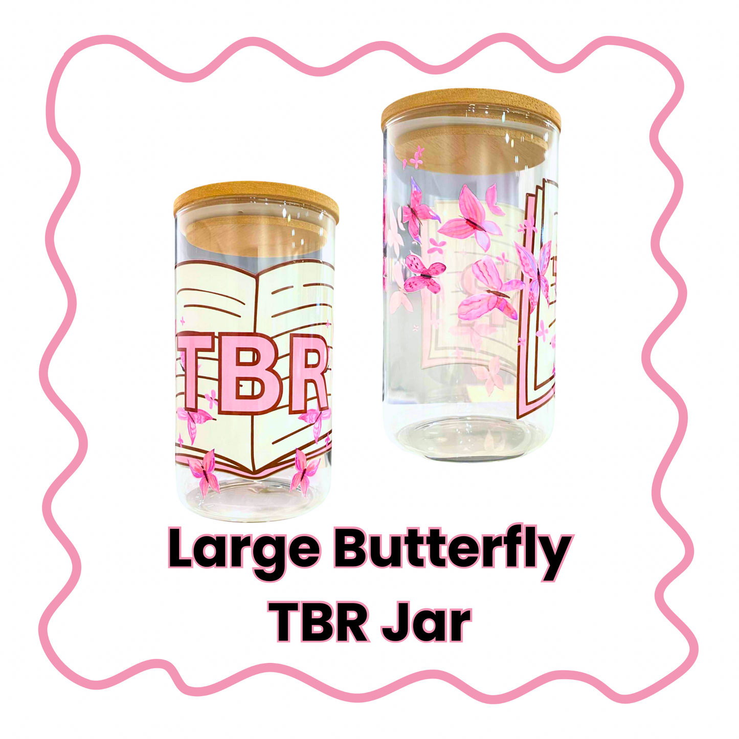 Butterfly TBR Jar