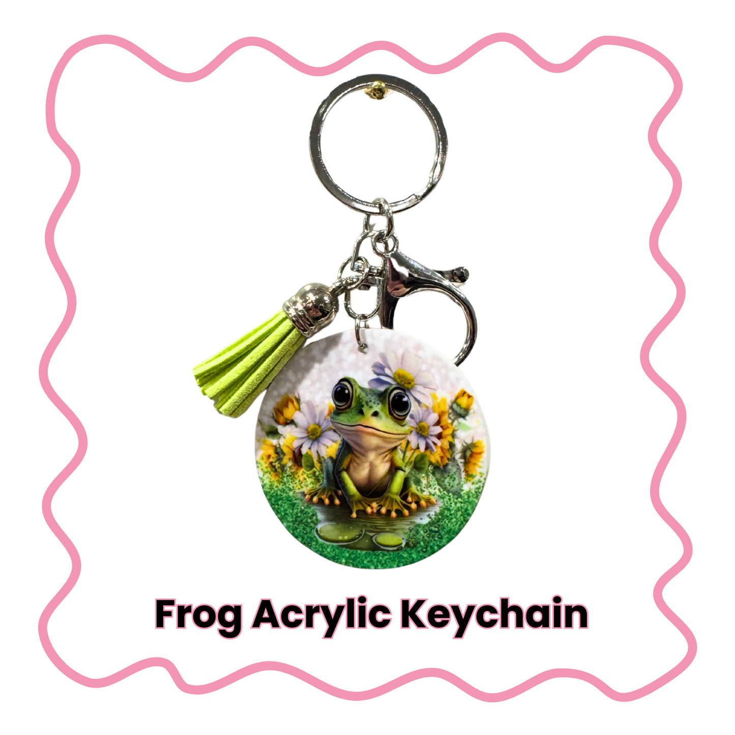 Frog - Acrylic Keychain