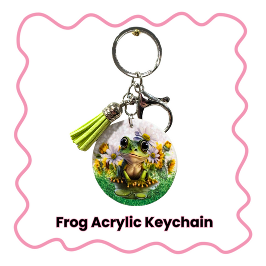 Frog - Acrylic Keychain
