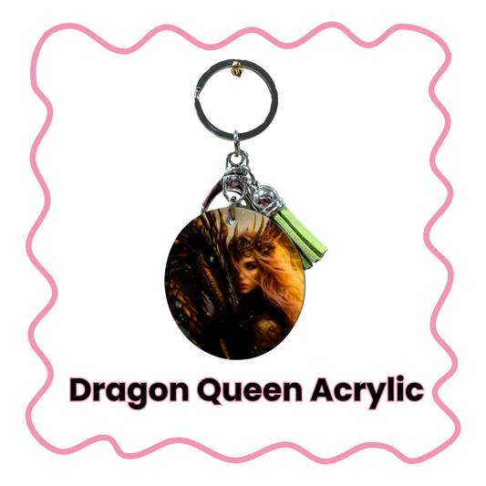 Dragon Queen - Acrylic Keychain