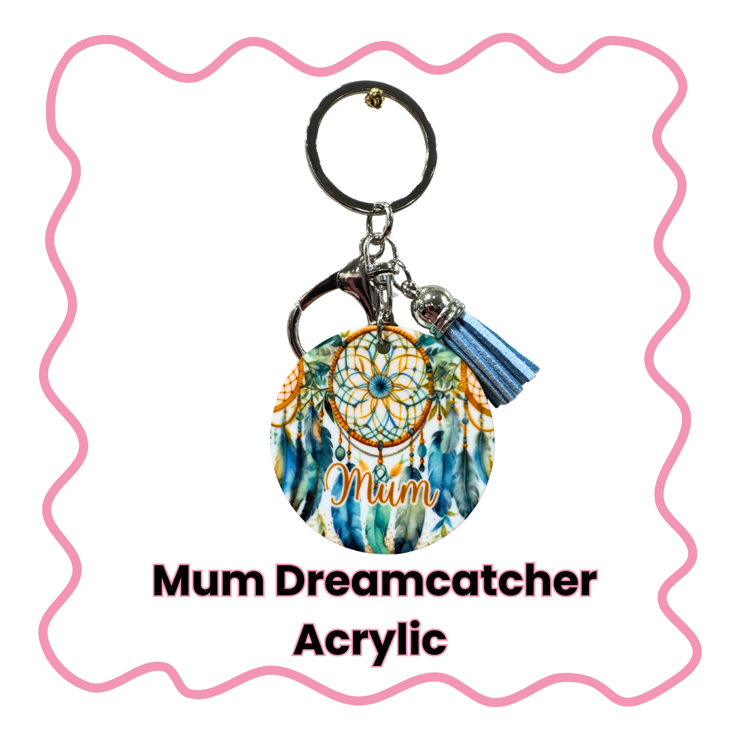 Mum Dreamcatcher - Acrylic Keychain
