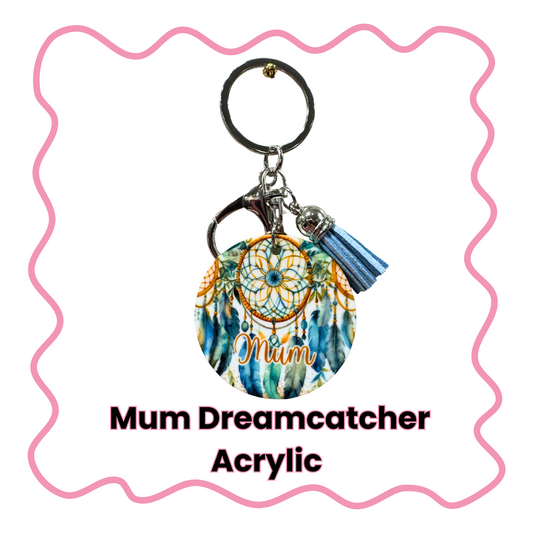 Mum Dreamcatcher - Acrylic Keychain