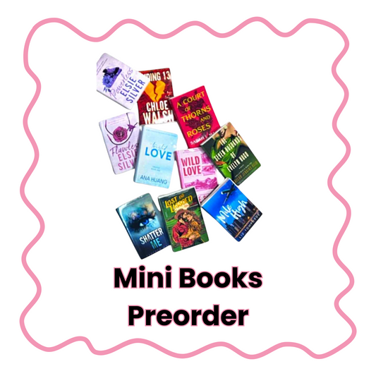 Mini Books Single Customs - Preorder