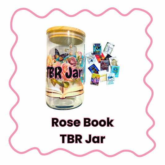 Rose Book TBR Jar