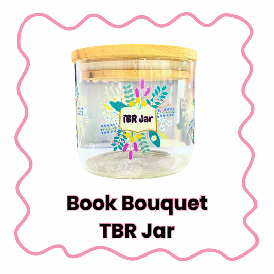 Book Bouquet TBR Jar