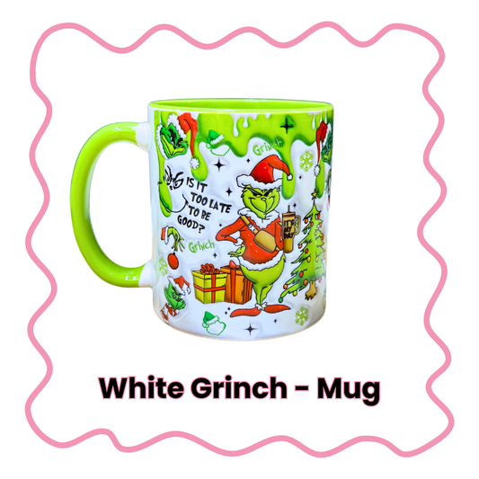White Grinch - Mug